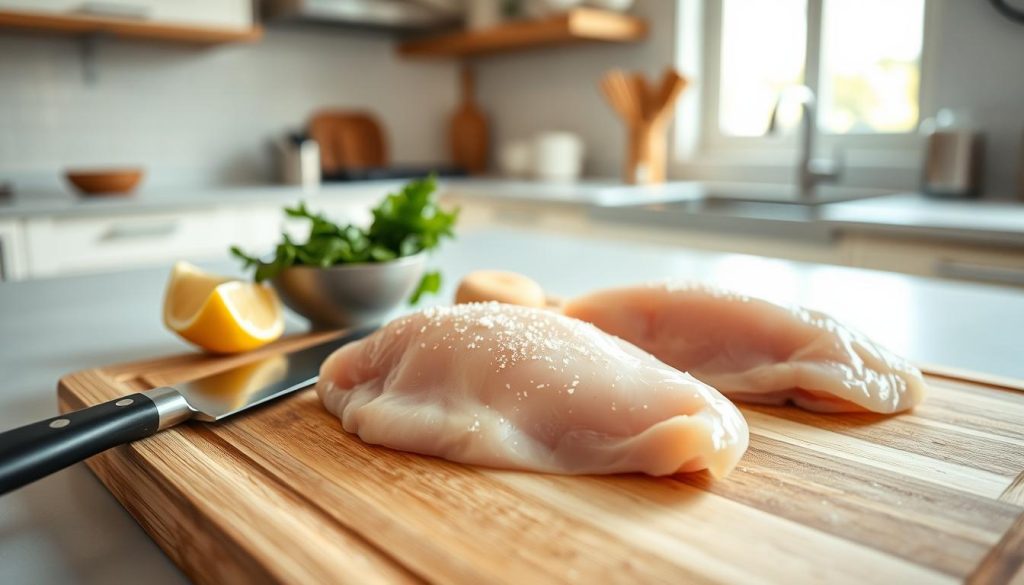 chicken breast preparation