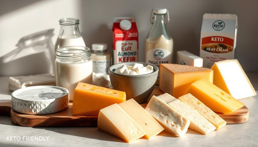 keto dairy products