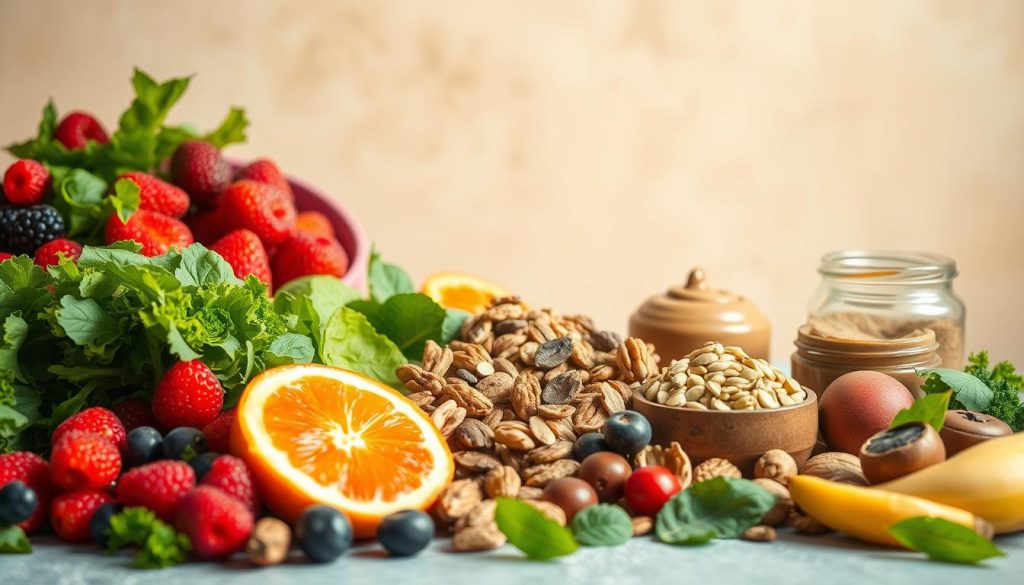 nutrients in health food snacks
